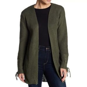 🛍 Ten Sixty Sherman Long Dark Green Cardigan (L)